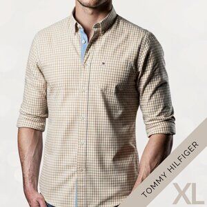 Tommy Hilfiger Classic Fit Gingham Button-Down Shirt XL